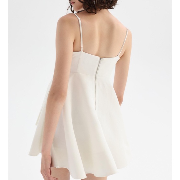 Bardot Annabelle Plunge Neck Mini Dress - Picture 9 of 10
